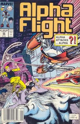 POST 1000!!!: ES UN MANTLO: Revindicando el Alpha Flight de Mantlo XI: nº 66 EE.UU: pirueta final