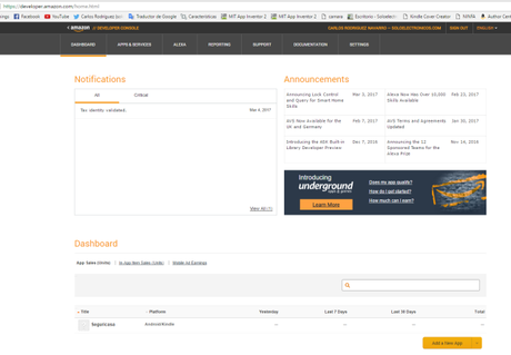 Como publicar su app en Amazon parte 2