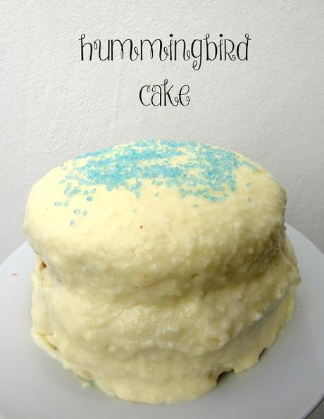 Hummingbird Cake (Tarta Colibrí) Hummingbird Cake (Tarta Colibrí)