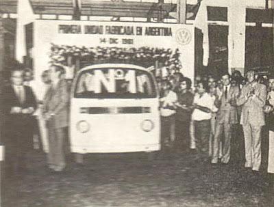 Primer Volkswagen Furgón en Argentina Primer Volkswagen Furgón en Argentina