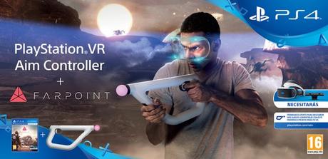 Playstation anuncia el pack especial para VR de Farpoint y el PS VR Aim Controller Playstation anuncia el pack especial para VR de Farpoint y el PS VR Aim Controller