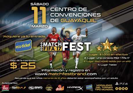 Primer campeonato de PS4 Fifa 17 se desarrollará en Guayaquil