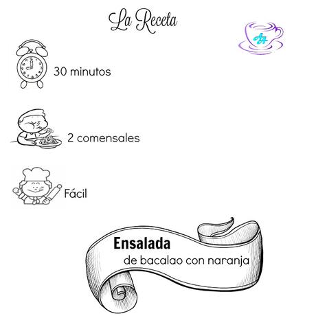 ENSALADA DE BACALAO Y NARANJA ENSALADA DE BACALAO Y NARANJA