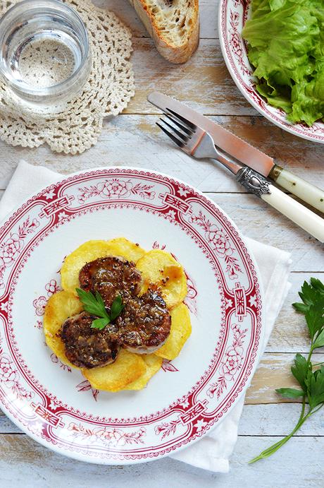 Solomillo con miel y mostaza Solomillo con miel y mostaza