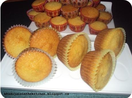 CUPCAKES À LA NOIX DE COCO ET AU CITRON VERT (SANS OEUFS)  / LIME AND COCONUT CUPCAKES (EGGLESS)  / CUPCAKES DE COCO Y LIMA (SIN HUEVOS)  / كب كيك الليم و جوز الهند (بدون بيض)