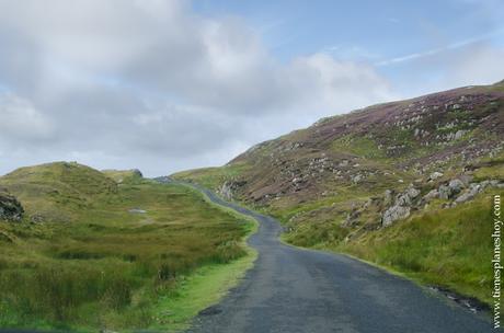 Carretera de acceso a Slieve Leagues Irlanda Condado de Donegal Slieve Leagues Irlanda