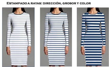 Prenda de rayas finas horizontales Entender el estampado a rayas