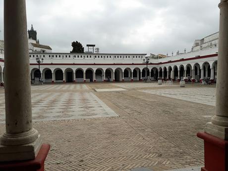 Arcadas de la plaza de Abastos de Carmona