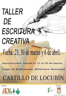 Talleres gratuitos de escritura creativa Talleres gratuitos de escritura creativa