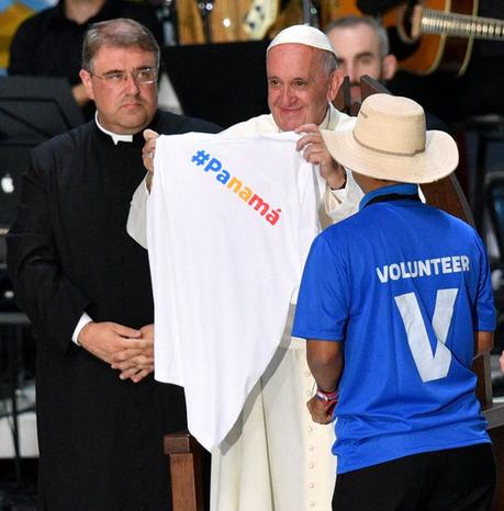 papa Francisco JMJ Cracovia 2016 encuentro final con los voluntarios 31 julio 2016
