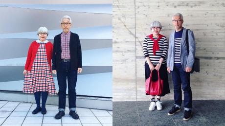 Esta pareja llevan 37 años casados y triunfan en Instagram combinando su ropa