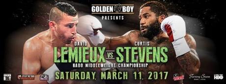 David Lemieux vs Curtis “Cerebral Assassin” Stevens en Vivo – Sábado 11 de Marzo del 2017 David Lemieux vs Curtis “Cerebral Assassin” Stevens en Vivo – Sábado 11 de Marzo del 2017