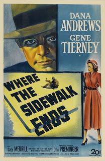 Al borde del peligro (Where the sidewalk ends, Otto Preminger, 1950. EEUU) Al borde del peligro (Where the sidewalk ends, Otto Preminger, 1950. EEUU)