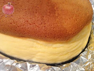 Pastel japones de queso sin gluten