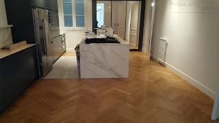 parquet en espiga