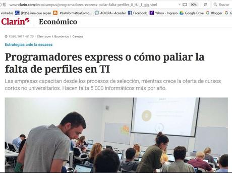 Programadores express o cómo paliar la falta de perfiles en TI