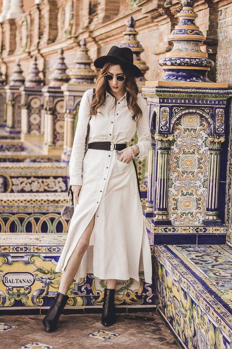 MIDI SHIRT DRESS-- SEVILLA