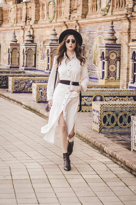 MIDI SHIRT DRESS-- SEVILLA