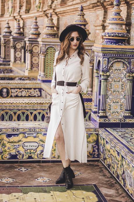 MIDI SHIRT DRESS-- SEVILLA