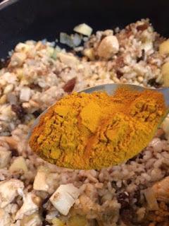 ARROZ INTEGRAL CON QUINOA POLLO, ESPINACAS Y MANZANA ARROZ INTEGRAL CON QUINOA POLLO, ESPINACAS Y MANZANA