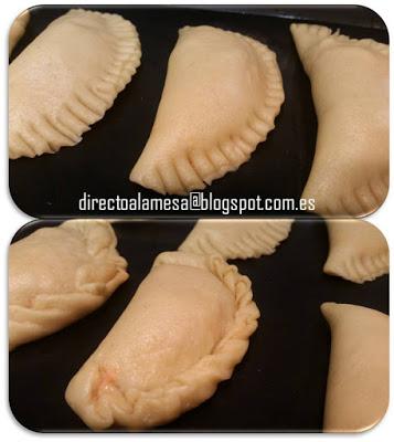Empanadillas caseras de atún y huevo Empanadillas caseras de atún y huevo