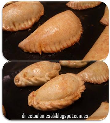 Empanadillas caseras de atún y huevo