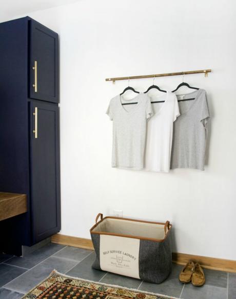 Antes y después de un cuarto de lavado multiusos Antes y después de un cuarto de lavado multiusos