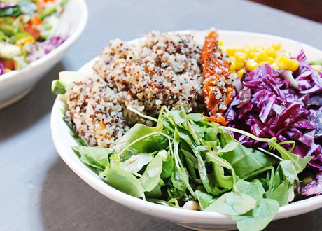 Ensalada con quinoa