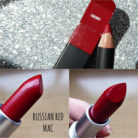 Russian Red de Mac, el rojo de labios perfecto. ¿Perfilador Cherry de Mac o Loreal?