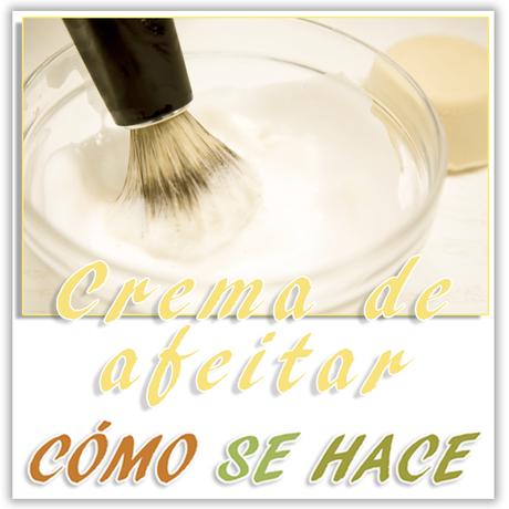  Crema de afeitar casera