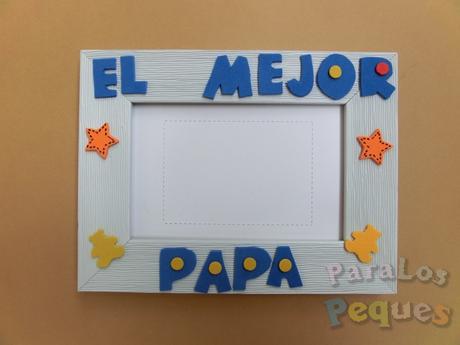 MANUALIDADES PARA EL DÍA DEL PADRE: ¡¡QUE NO SE QUEDE SIN REGALO!! Resultado de imagen de marcos para papa
