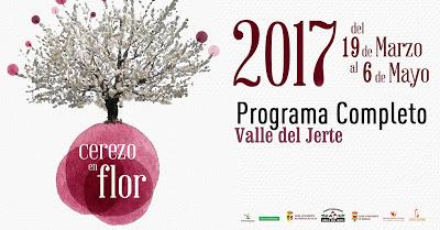 PROGRAMACIÓN COMPLETA. Primavera y Cerezo en Flor 2017