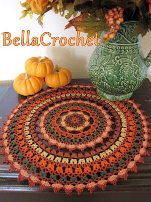 http://bellacrochet.blogspot.com.es/2015/11/autumn-spice-mandala-doily-free-crochet.html