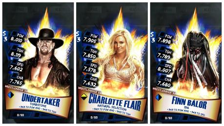 WWE SuperCard se actualiza con WretleMania 33 y más emoticonos