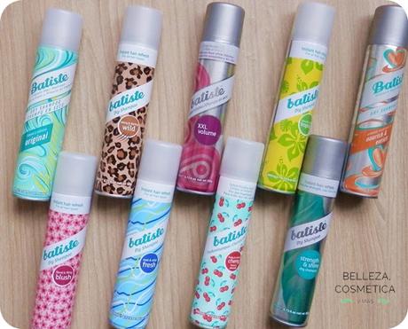 Batiste champús en seco comparativa mejos champú Betiste