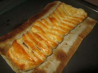 TRENZA DE CREMA PASTELERA Y CHOCOLATE