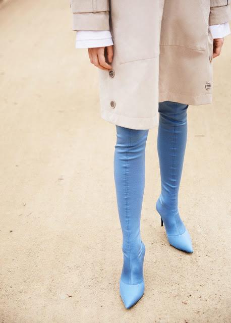 TREND ALERT: LAS BOTAS XXL DE SPANDEX DE BALENCIAGA