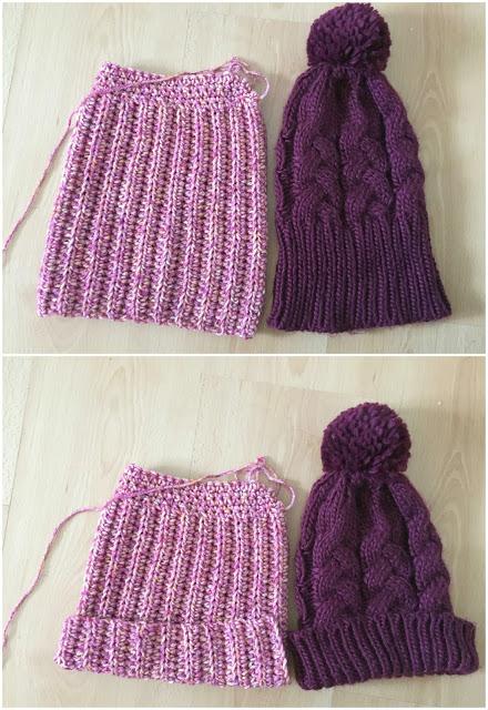 GORRO A GANCHILLO CON POMPÓN GORRO A GANCHILLO CON POMPÓN