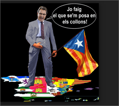 LA DISPARATADA CATALUÑA SECESIONISTA Algo que sin duda están consiguiendo los catalanes secesionistas (tanto los políticos como la gente de a pie) es que se hable de ellos. Lo malo es que su presencia continua en los medios se debe más a sus disparates...