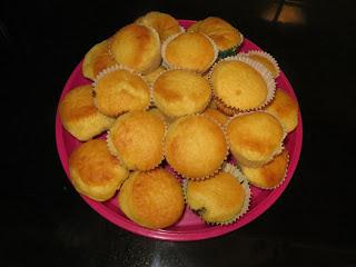 MUFFINS DE CHOCOLATE BLANCO Y LECHE CONDENSADA