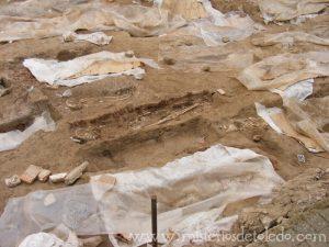 Necrópolis en el Paseo de los Canónigos Necrópolis en el Paseo de los Canónigos