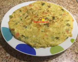 TORTILLA DE VERDURAS