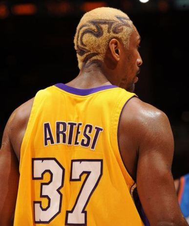 La elección del número 37 de Ron Artest