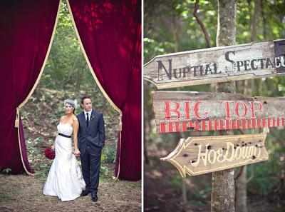 una boda de circo