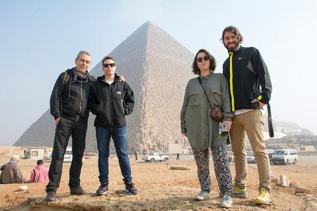 Los cuatro viajeros de 7 días en Egipto - El viaje