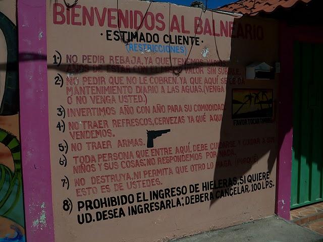 Comayagua y sus balnearios artificiales Comayagua y sus balnearios artificiales