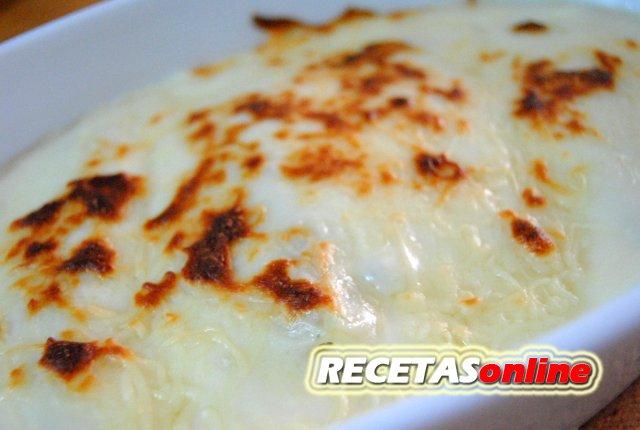 Canelones de espinacas y gambas - Recetas de cocina RECETASonline Canelones de espinacas y gambas - Recetas de cocina RECETASonline