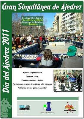 XVI GRAN SIMULTANEA DE AJEDREZ EN GRANADA XVI GRAN SIMULTANEA DE AJEDREZ EN GRANADA