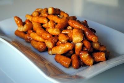 Piñonate con miel Piñonate con miel