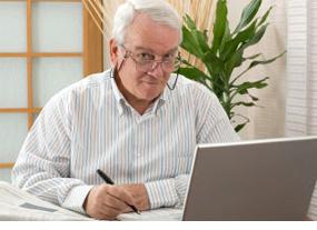 Los personas mayores también compran por internet